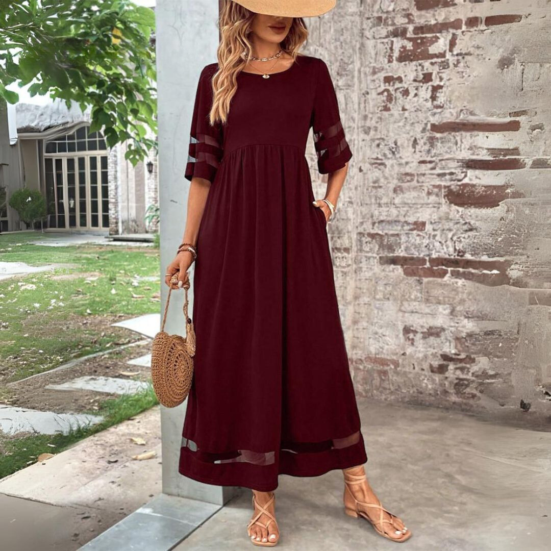 Aubrey | Comfortable Midi Dress with a Flattering Effect