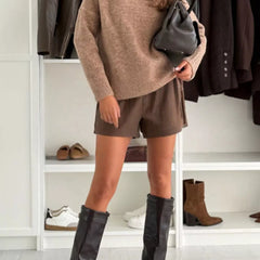 Turtleneck Oversized Sweater