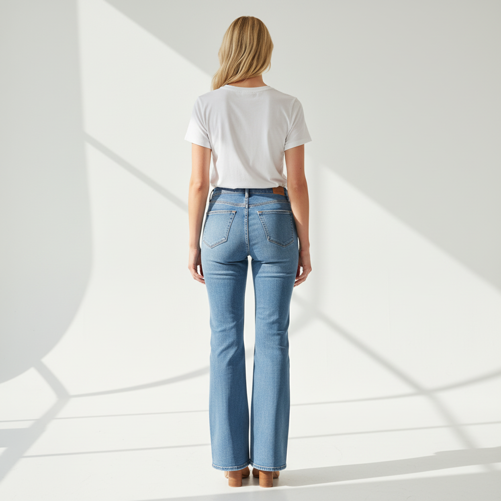 Elena | High-Waist Flared Jeans