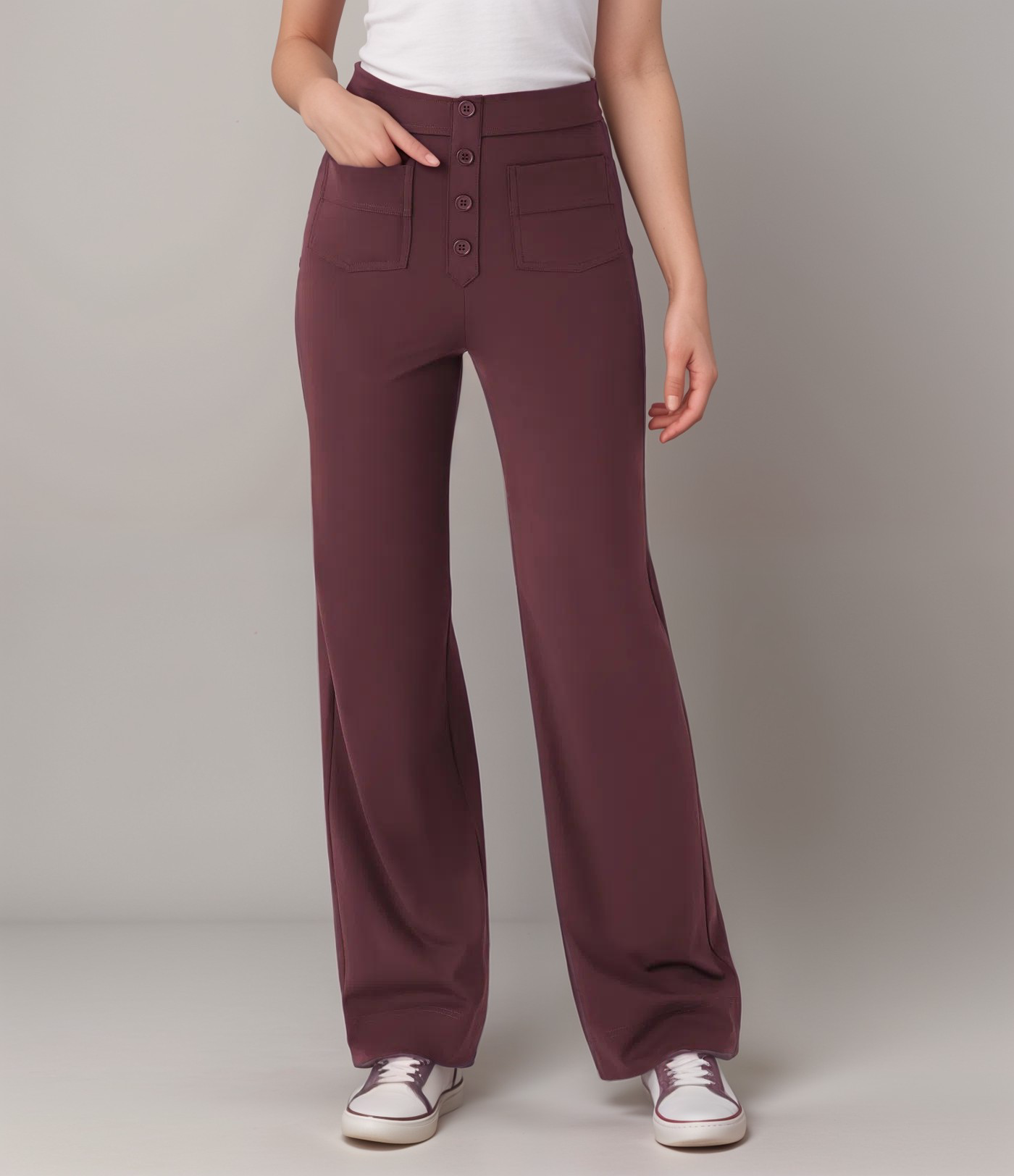 Anika | Stretch High-Waist Pants