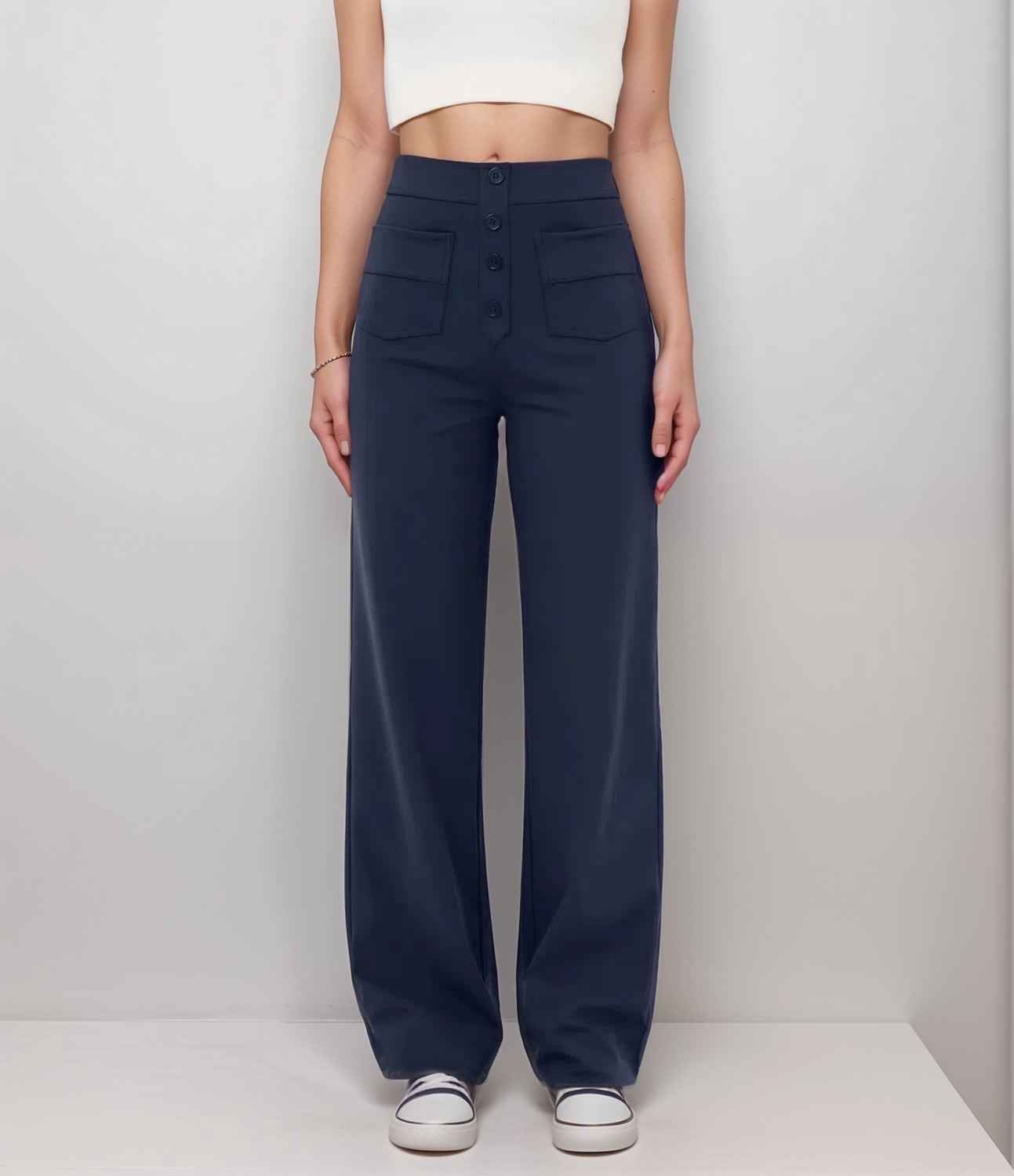 Anika | Stretch High-Waist Pants