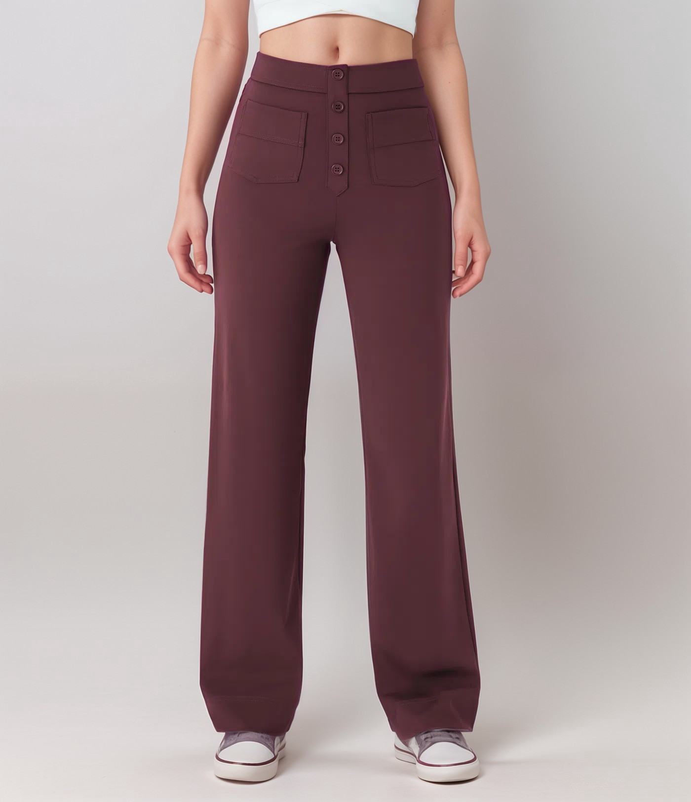 Anika | Stretch High-Waist Pants