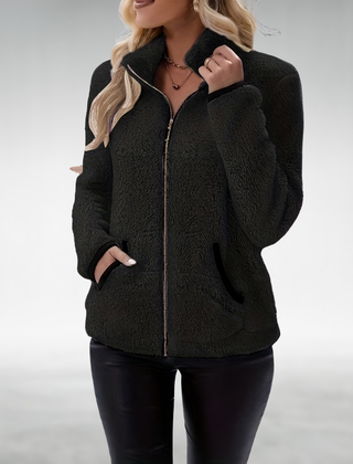 Soft-Touch Zip-Up Jacket