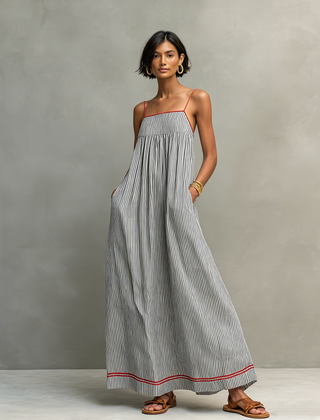 Striped Maxi Dress