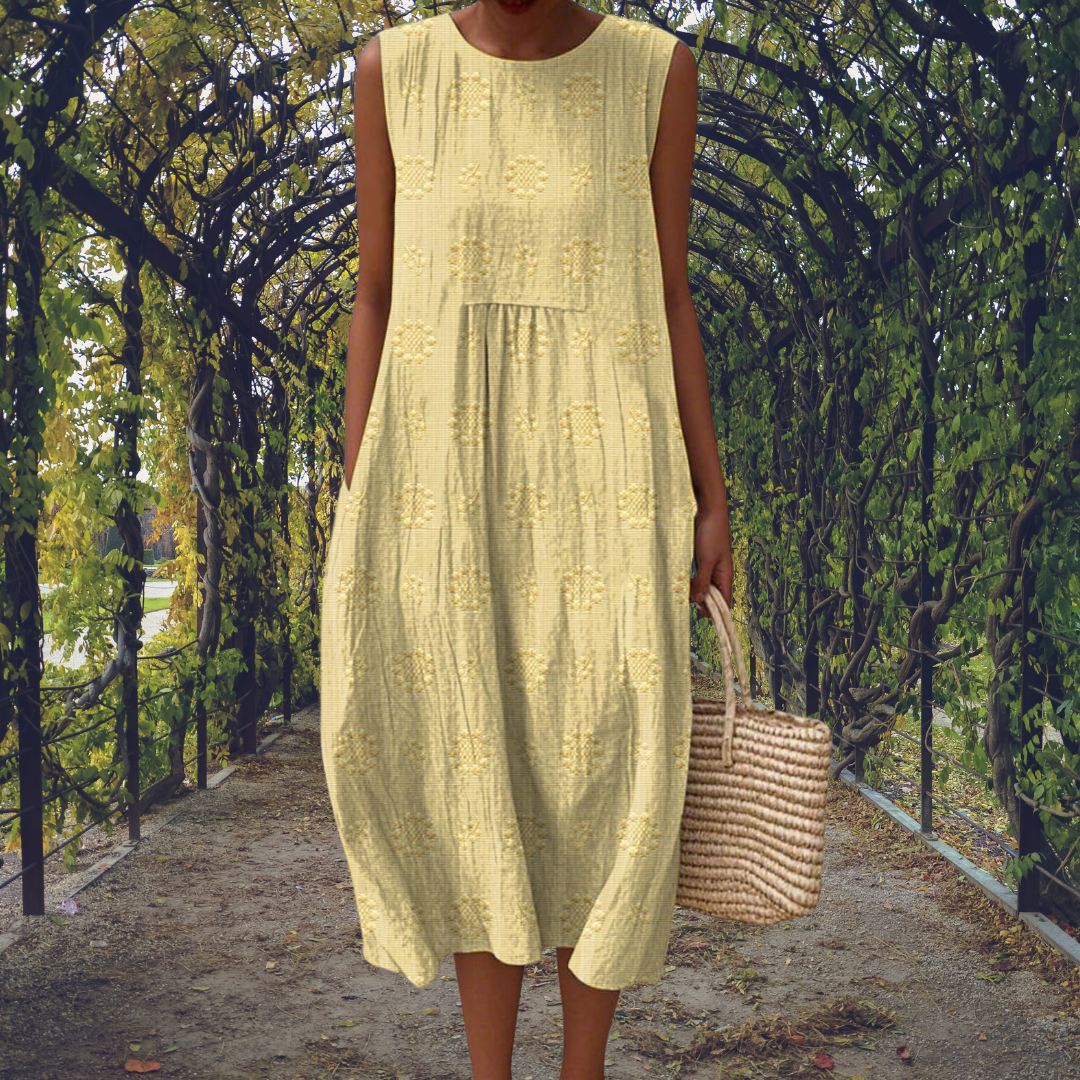 Katherine | Stylish Sleeveless Dress with Pockets
