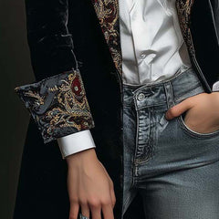 Ornate Longline Blazer