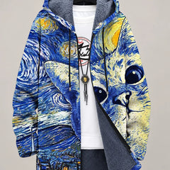 Ocean Art Hooded Jacket