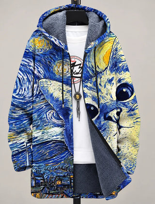 Ocean Art Hooded Jacket