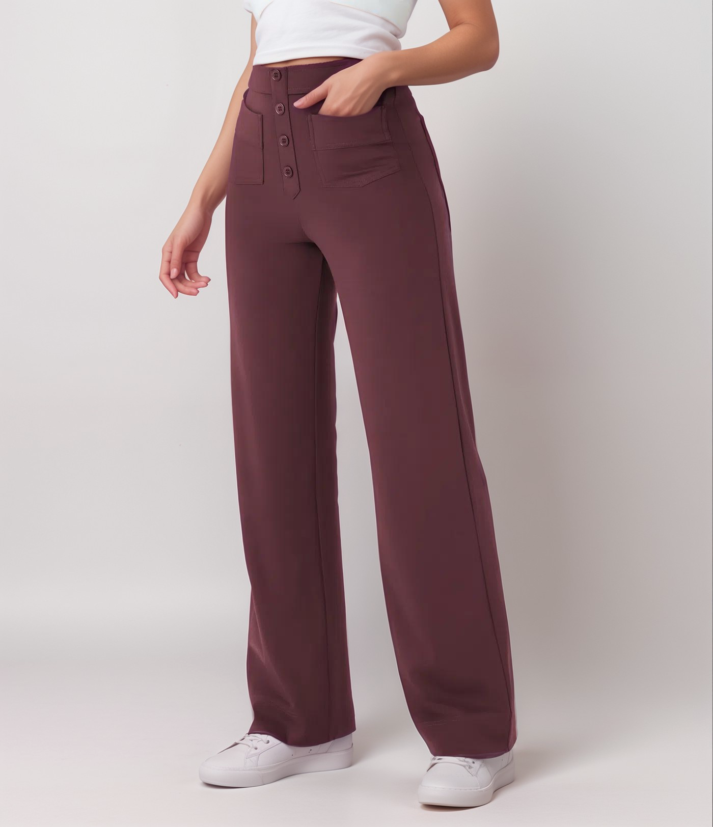 Anika | Stretch High-Waist Pants