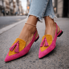 Sandals with Straps and Tassels