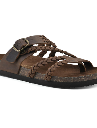 Braided Cork Sandals