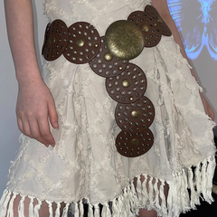 Boho Brown Women's Belt