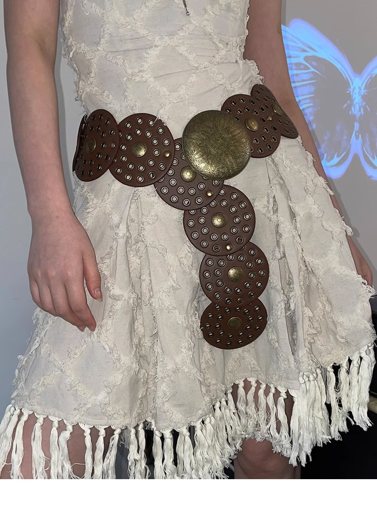 Boho Brown Women's Belt