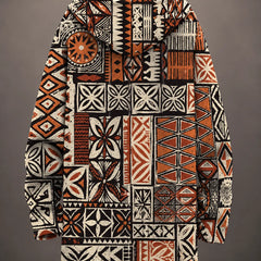 Mosaic Art Hooded Jacket