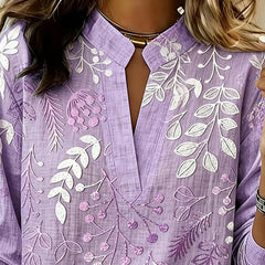 Botanical Print Blouse