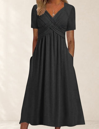 Midi Dress with Tummy Control