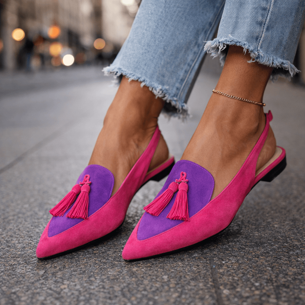 Sandals with Straps and Tassels