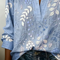 Botanical Print Blouse