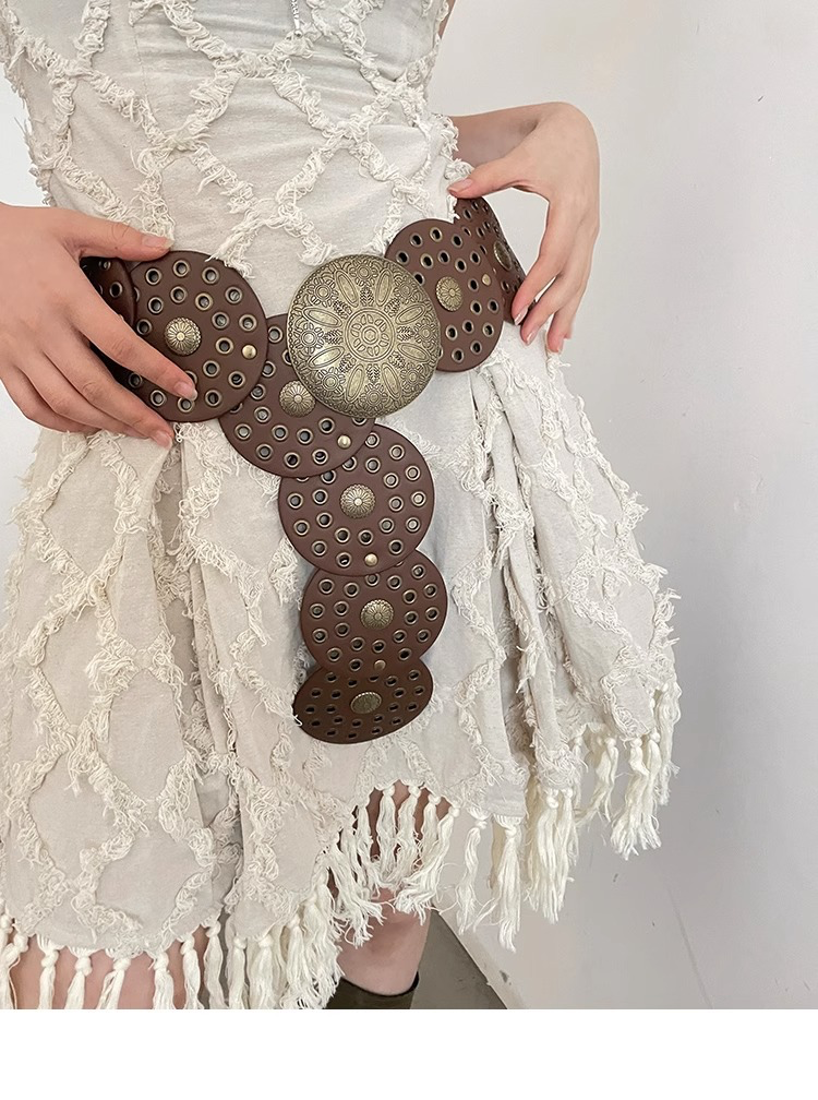 Boho Brown Women's Belt