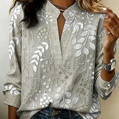 Botanical Print Blouse