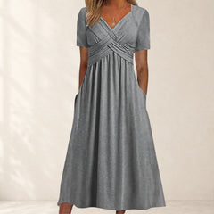 Midi Dress with Tummy Control