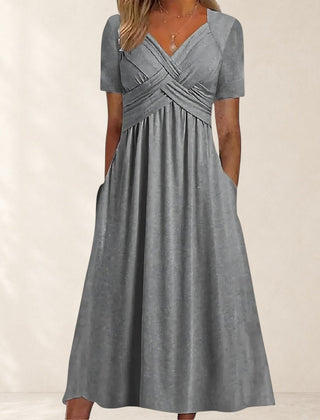 Midi Dress with Tummy Control