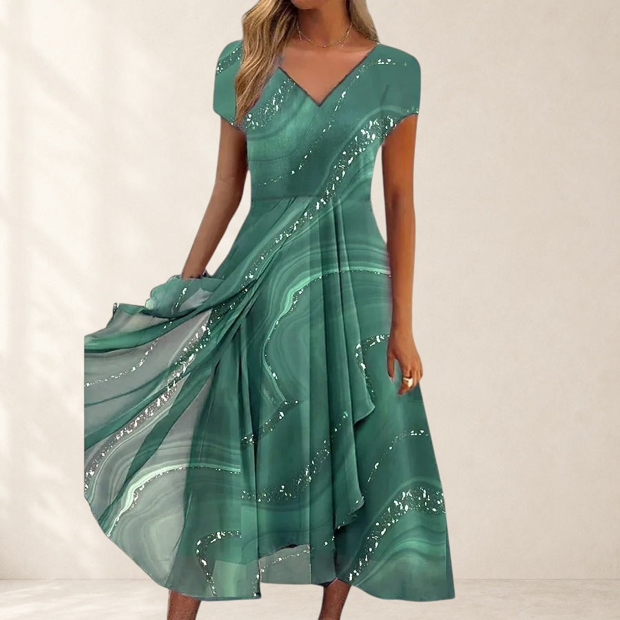 Flowing Midi Dress