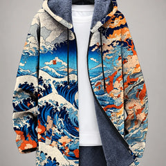 Mosaic Art Hooded Jacket