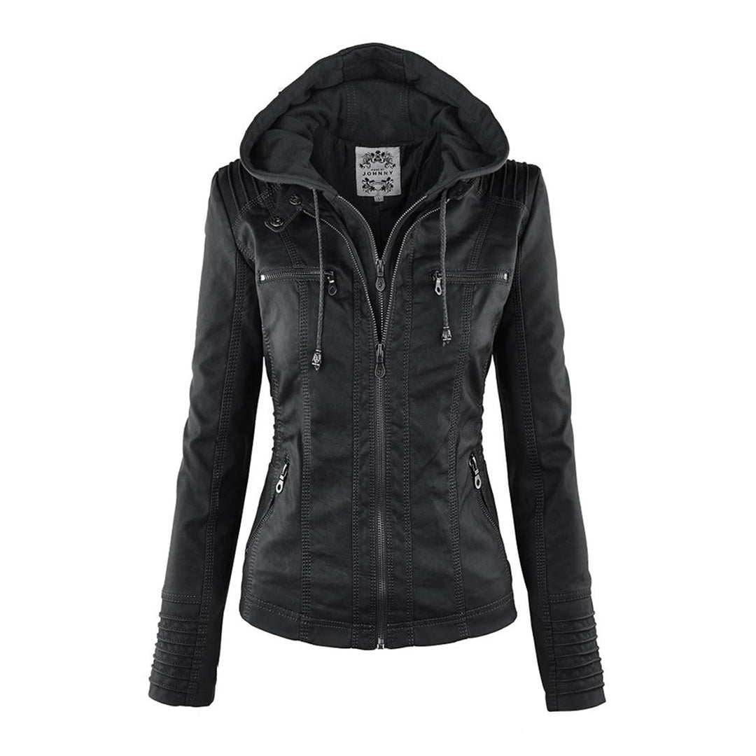 Hooded Moto Jacket