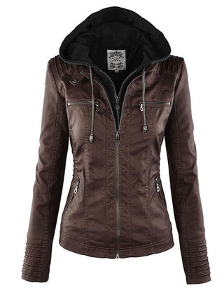 Hooded Moto Jacket