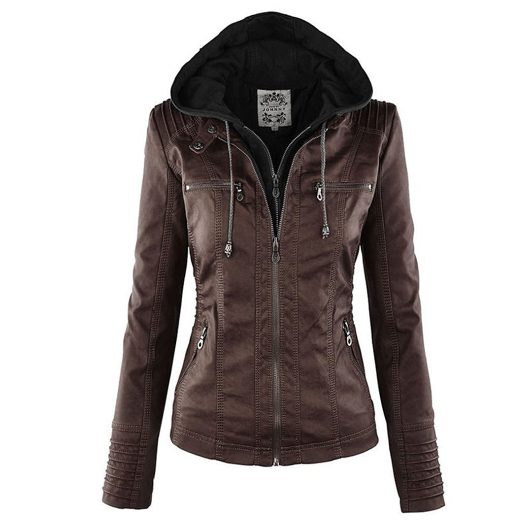 Hooded Moto Jacket