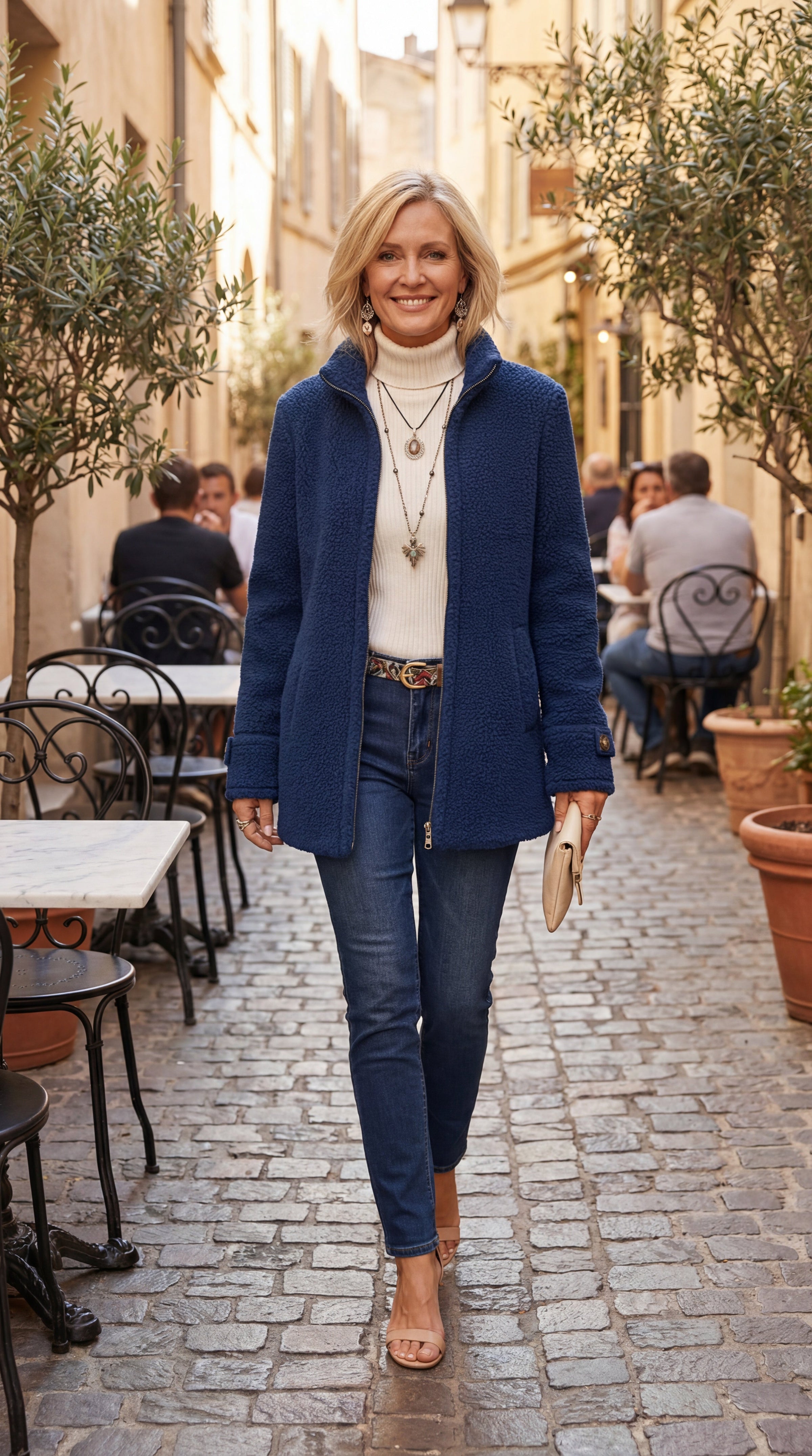 Melanie | Warm Teddy Jacket with Zipper