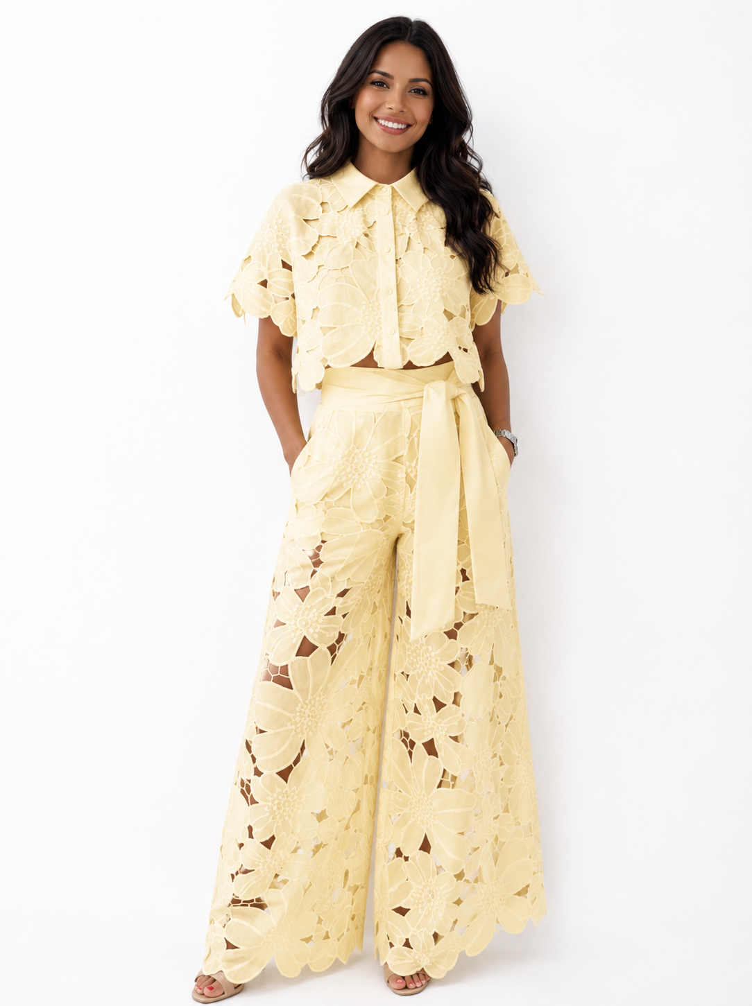 Mirabel | Lace Two-Piece Set