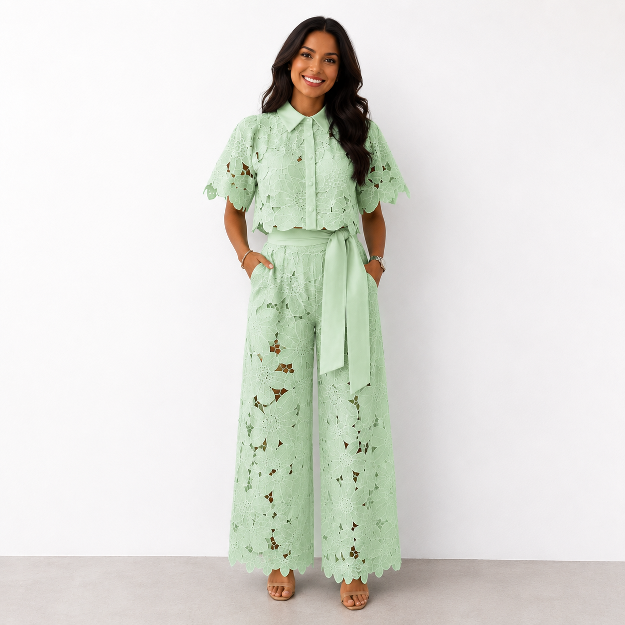 Mirabel | Lace Two-Piece Set
