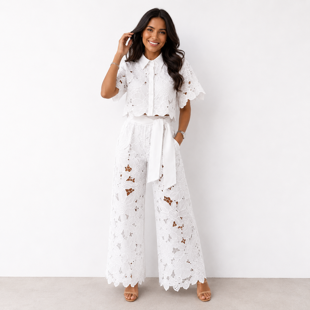 Mirabel | Lace Two-Piece Set