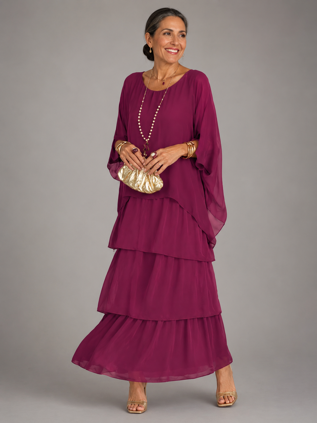 Elegant Flowy Maxi Dress