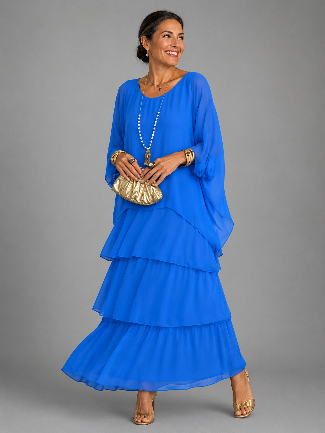 Elegant Flowy Maxi Dress