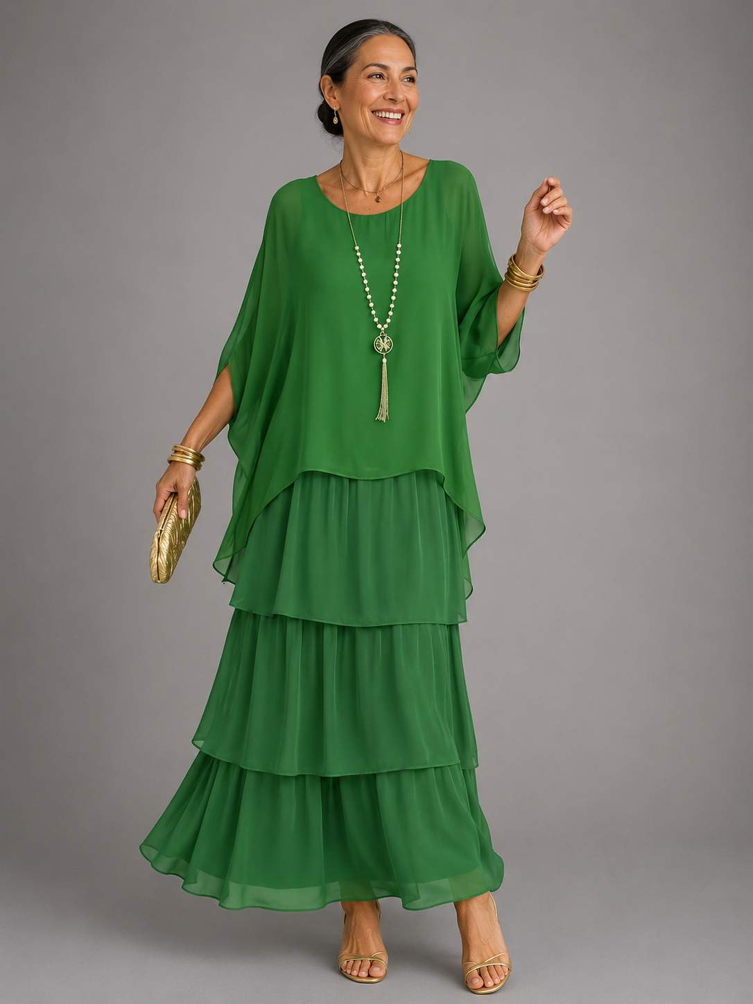 Elegant Flowy Maxi Dress