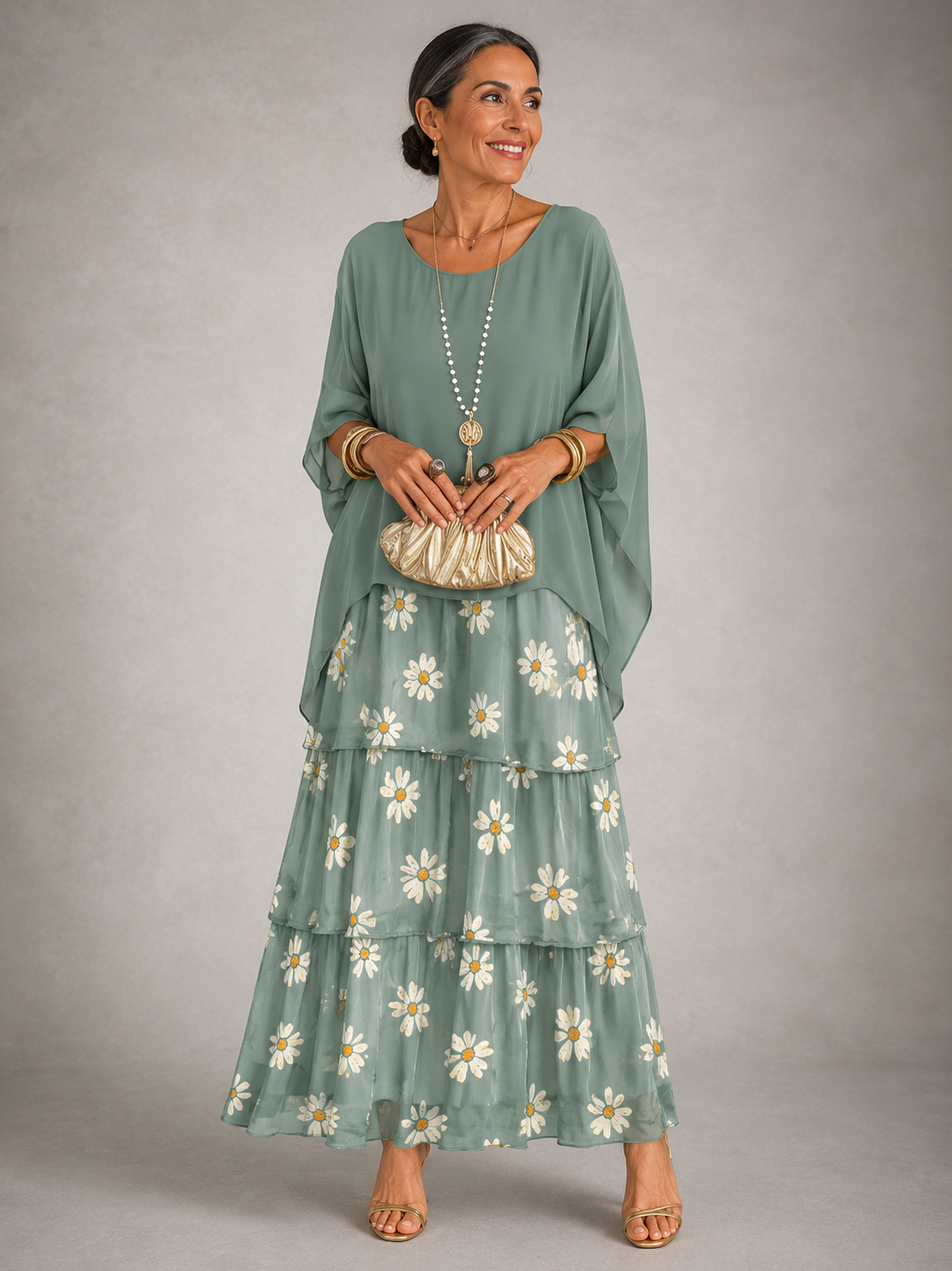 Elegant Flowy Maxi Dress