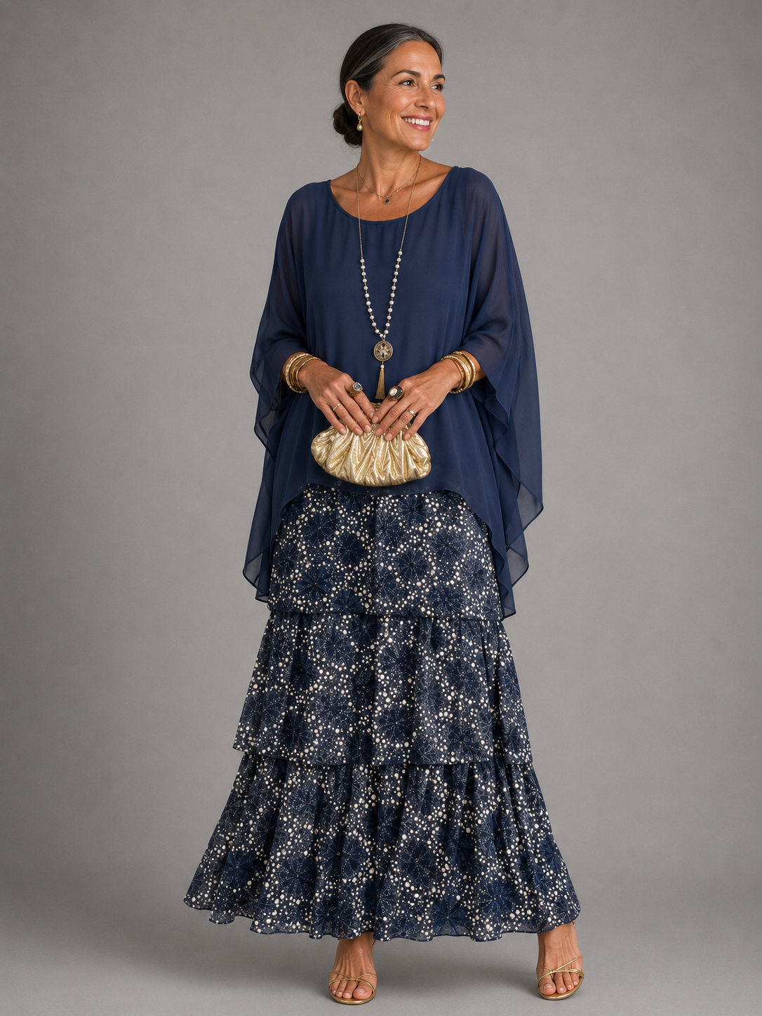 Elegant Flowy Maxi Dress