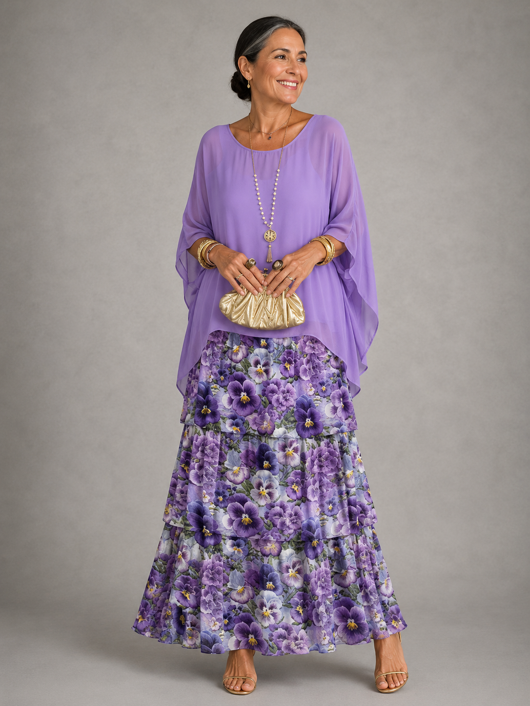 Elegant Flowy Maxi Dress