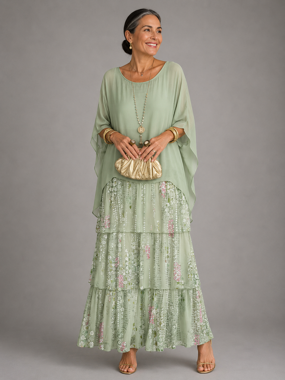 Elegant Flowy Maxi Dress