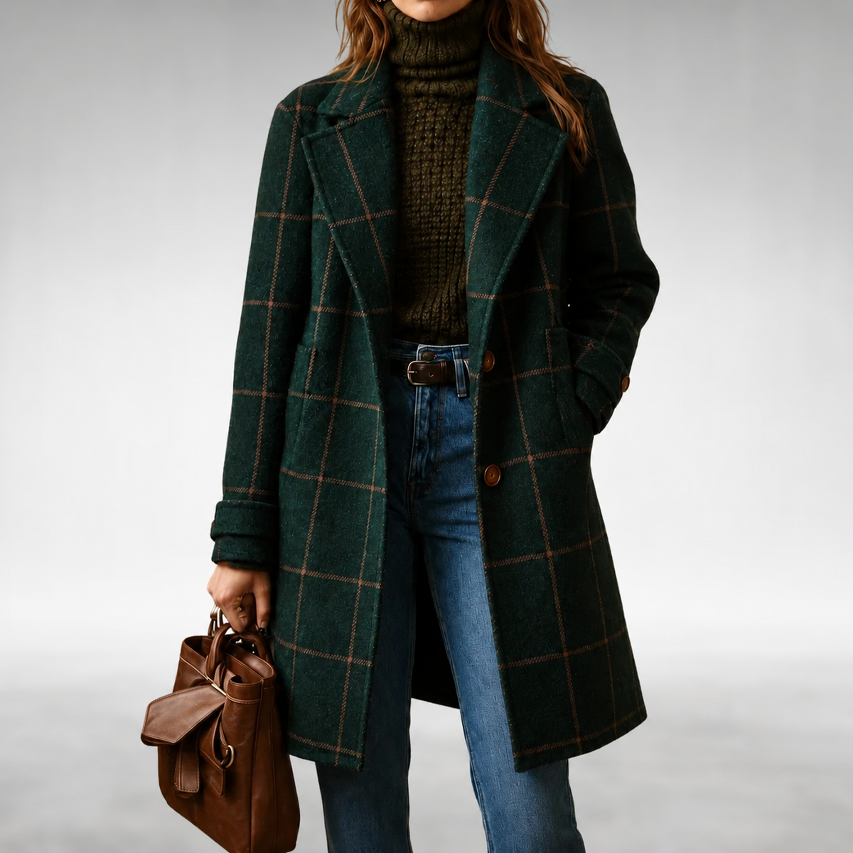 Classic Checkered Coat