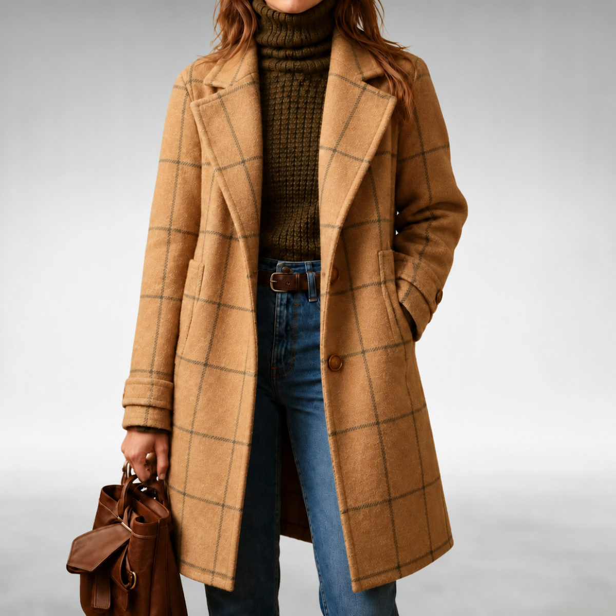 Classic Checkered Coat