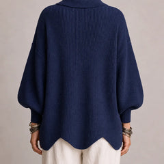 Oversized Button Knit Cardigan