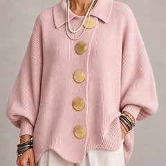 Oversized Button Knit Cardigan