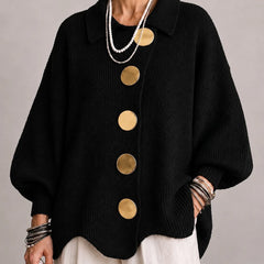 Oversized Button Knit Cardigan