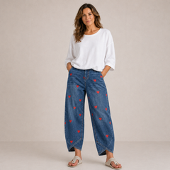 Larissa | Printed Jeans