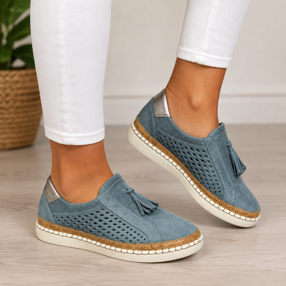 Comfort Loafers with Flexible Sole
