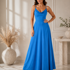 Lana | Strapless Romantic Maxi Dress